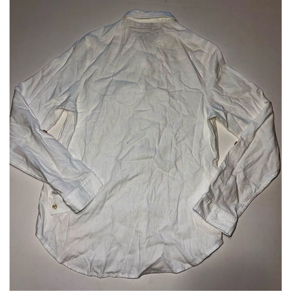 Orvis Cream Casual Button Down Shirt - Picture 7 of 7